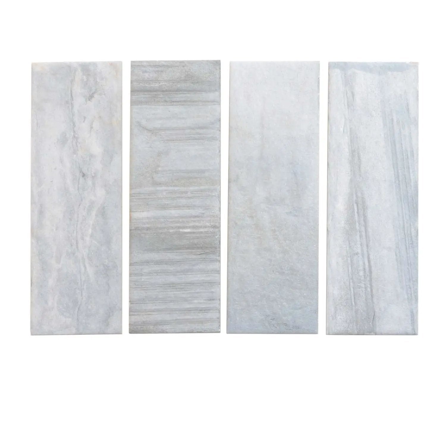 Gray 4x13 Matte Brick Porcelain Tile (31 pack, 12.034 sq ft/case) by Apollo Tile