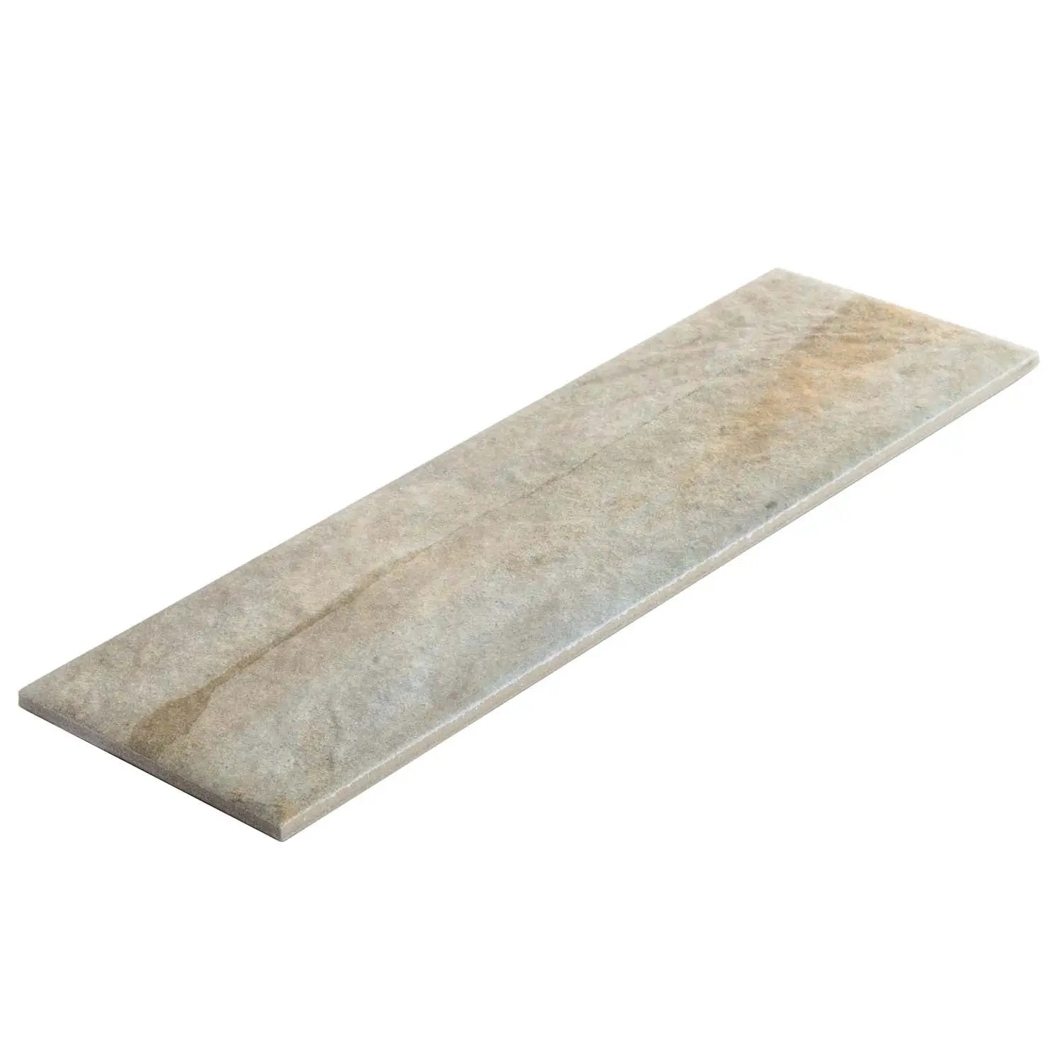 Light Brown 4x13 Matte Brick Porcelain Tile (31 pack, 12.034 sq ft/case) by Apollo Tile