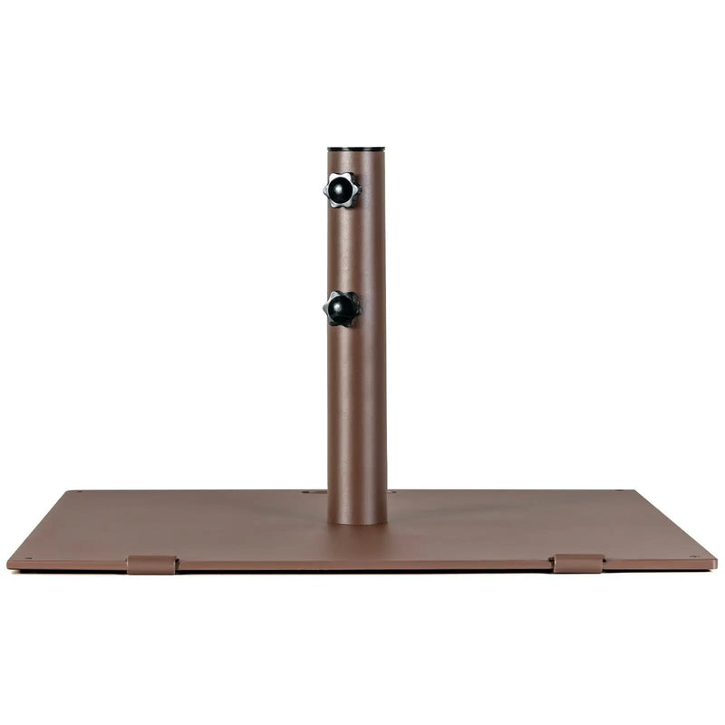 24 Inch Square Patio Umbrella Base 50 LBS Weighted by DirectDeals