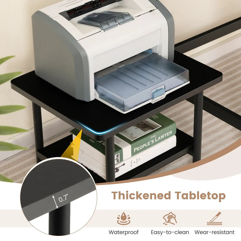 Under Desk Printer Stand with by DirectDeals