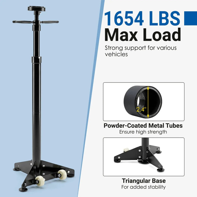 Underhoist Support Stand with Adjustable Height 38.5-75.5 Inch by DirectDeals