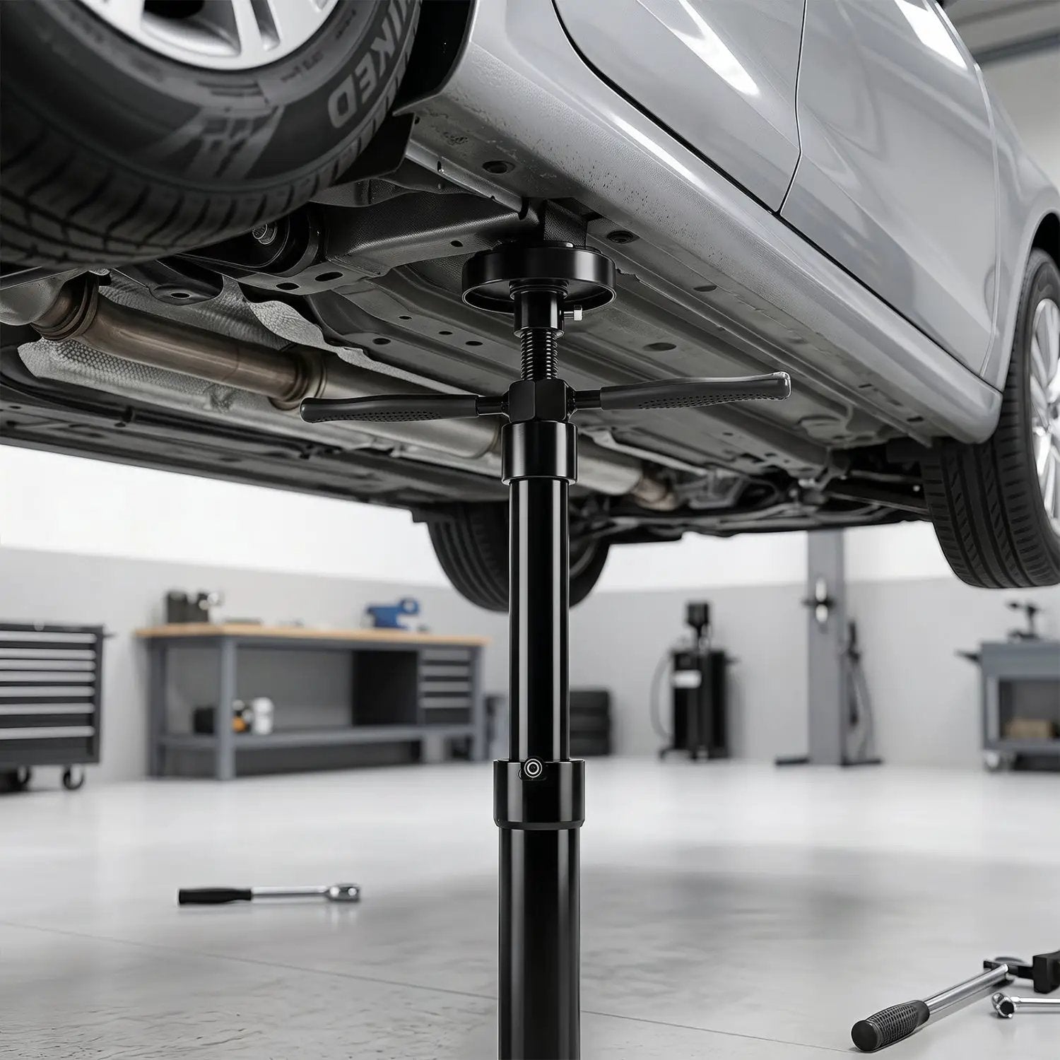 Underhoist Support Stand with Adjustable Height 38.5-75.5 Inch by DirectDeals