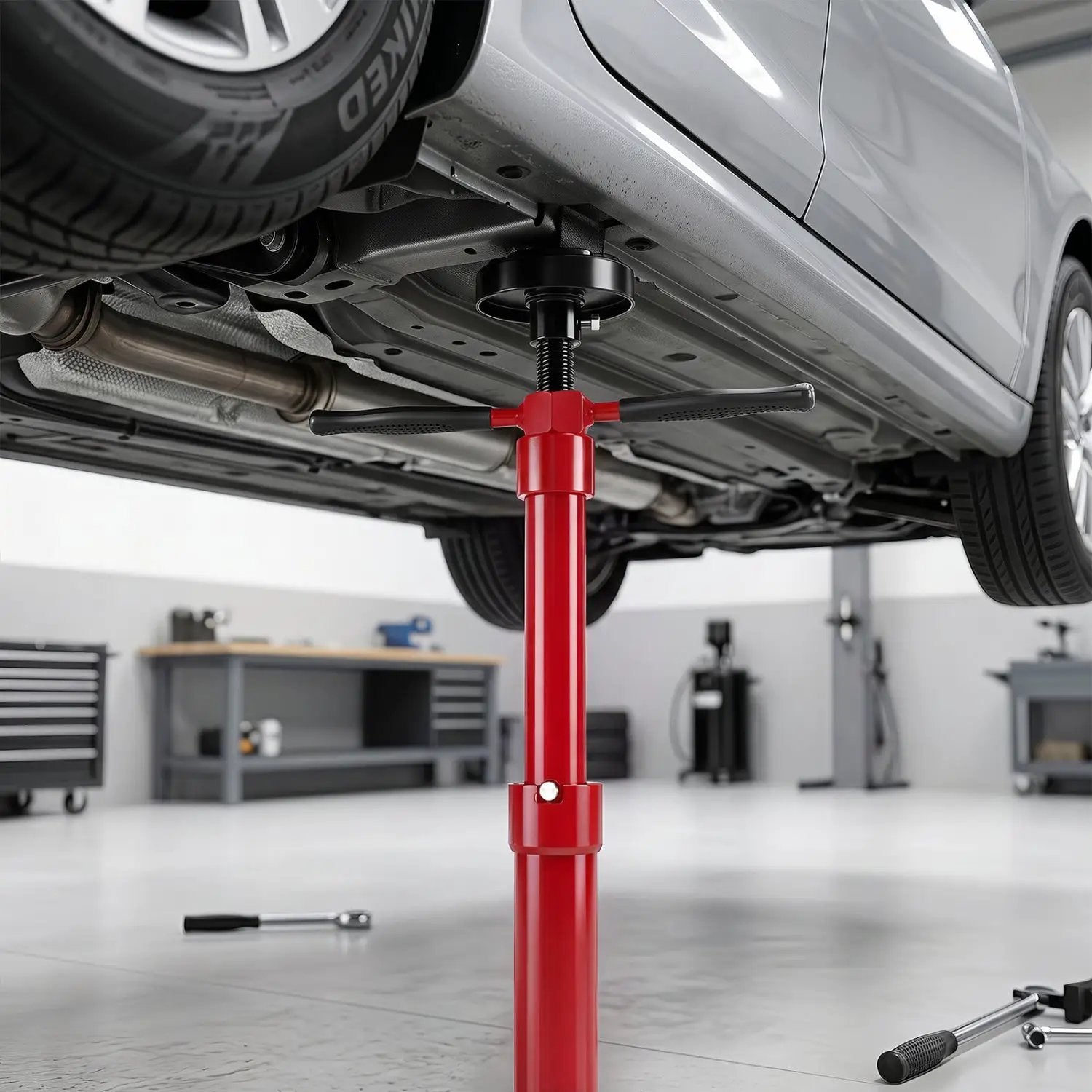 Underhoist Support Stand with Adjustable Height 38.5-75.5 Inch by DirectDeals