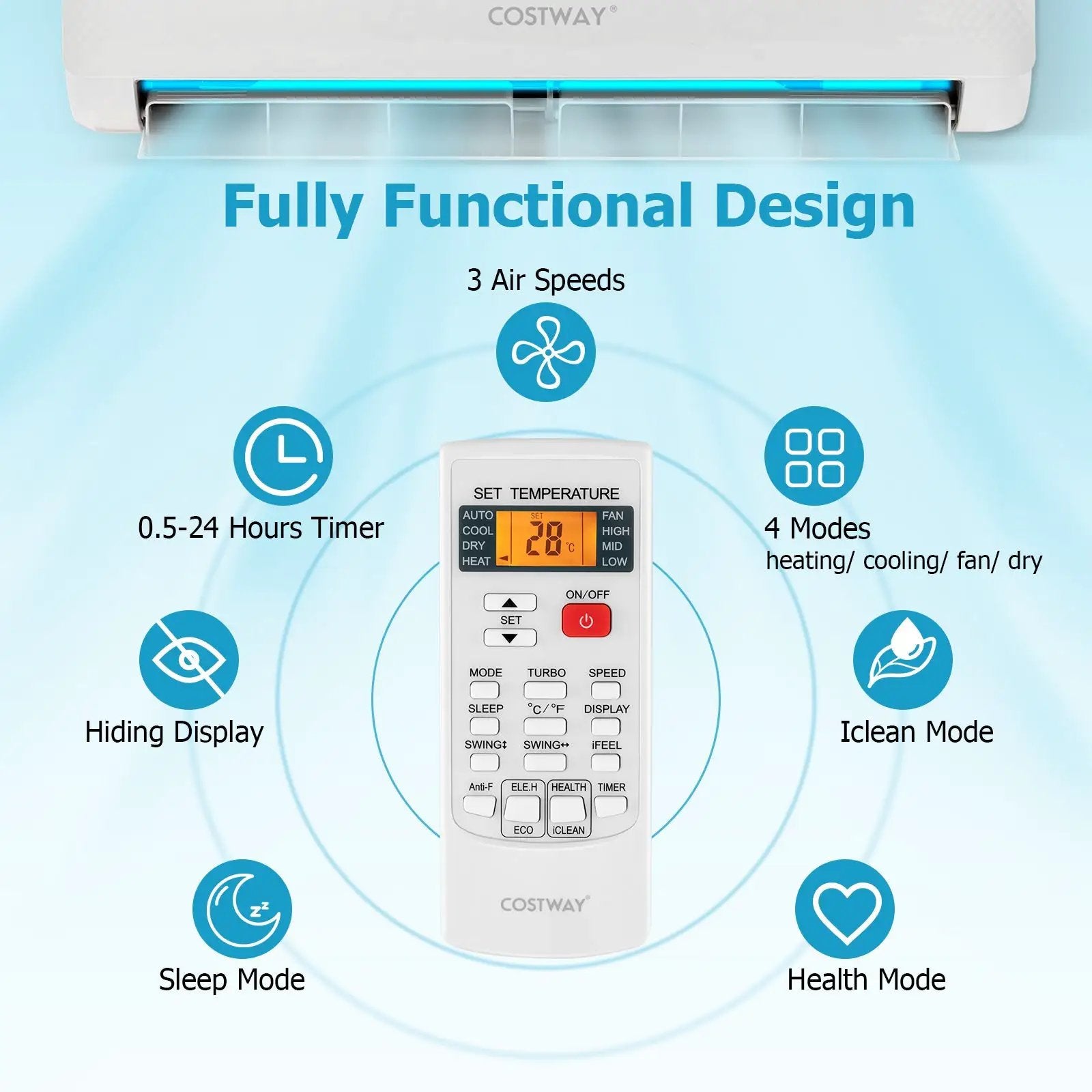Universal AC Remote Control by DirectDeals
