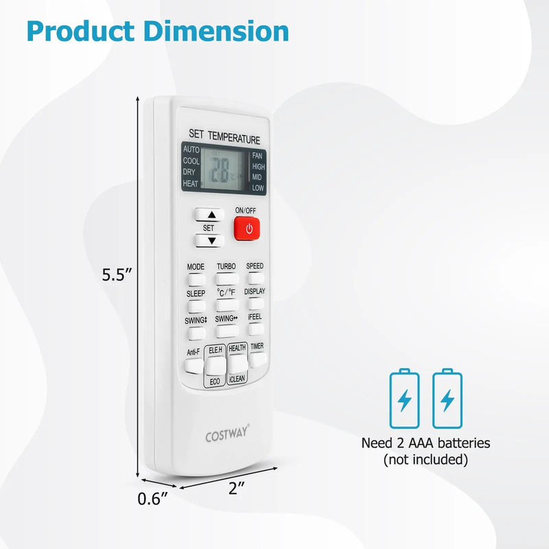 Universal AC Remote Control by DirectDeals