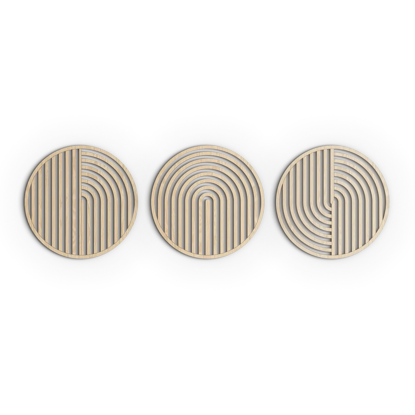 Geometric TrioSet 02 - wall decor by VARBROS