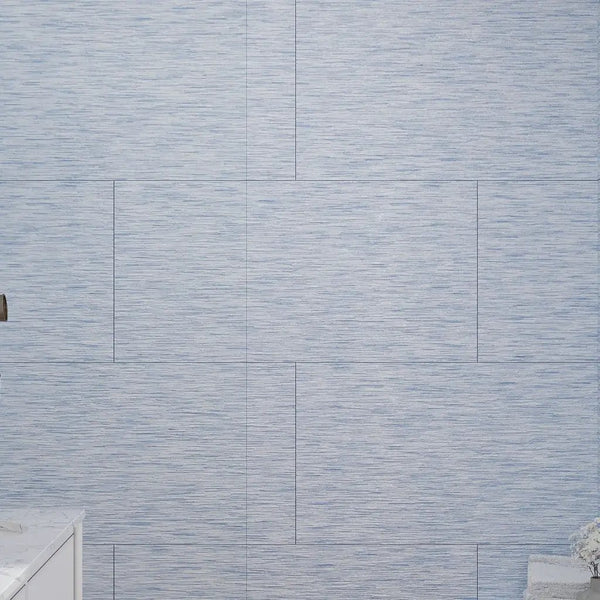 Blue 24x48 Textured Porcelain Large Format Tile (2 pack, 15.29 sq ft/case)