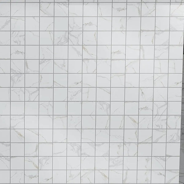 White 12x12 Matte Uniform Square Porcelain Mosaic Tile (11 pack, 10.76 sq ft/case)