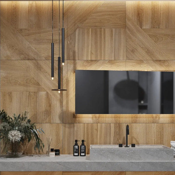 Brown 30x30 Matte Slate Porcelain Large Format Tile (2 pack, 12.16 sq ft/case)
