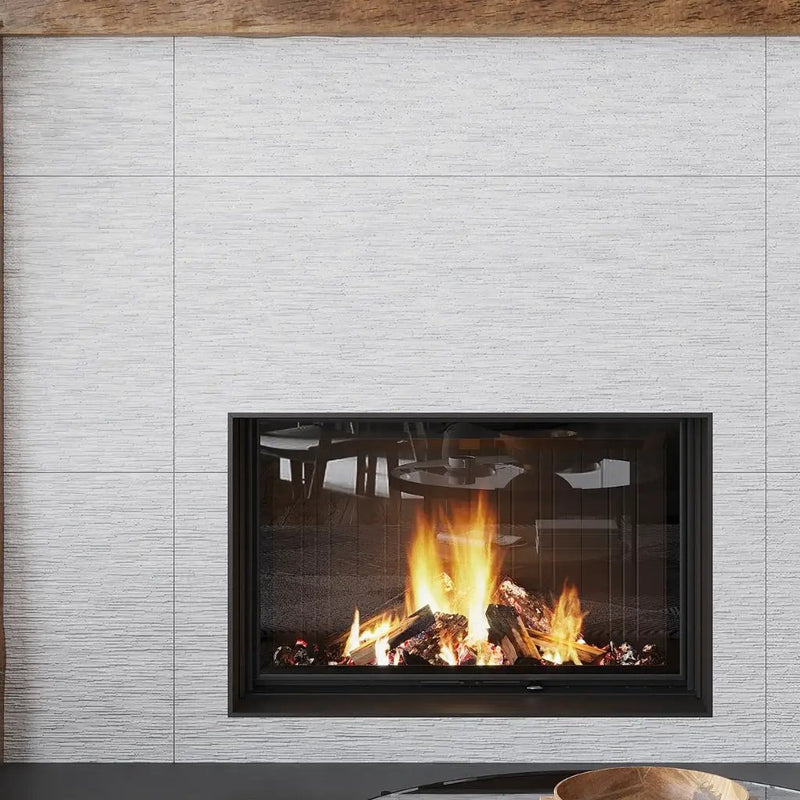 White 24x48 Textured Porcelain Large Format Tile (2 pack, 15.29 sq ft/case) by Apollo Tile