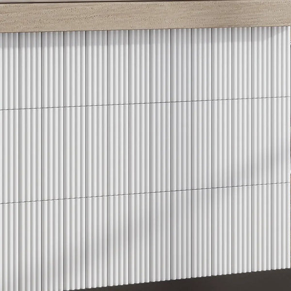White 2x8 Glossy Ceramic Subway Deco Tile (42 pack, 4.54 sq ft/case)