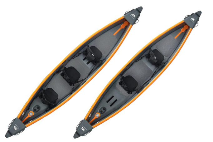 Aqua Marina TOMAHAWK AIR-C 15'8" Inflatable High Pressure Speed Kayak / Canoe, photo 14 of 21