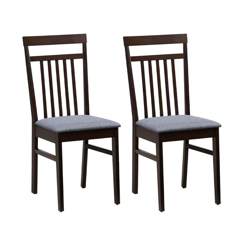 Upholstered Dining Chair Set of 2 by DirectDeals