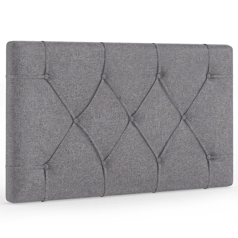 Upholstered Headboard for Twin Size Bed with Fabric Upholstery by DirectDeals