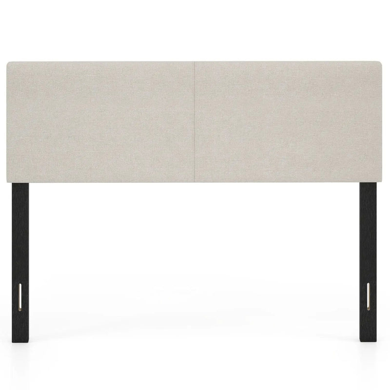 Upholstered Headboard Queen/Full Size Vertical Quilted Panel by DirectDeals