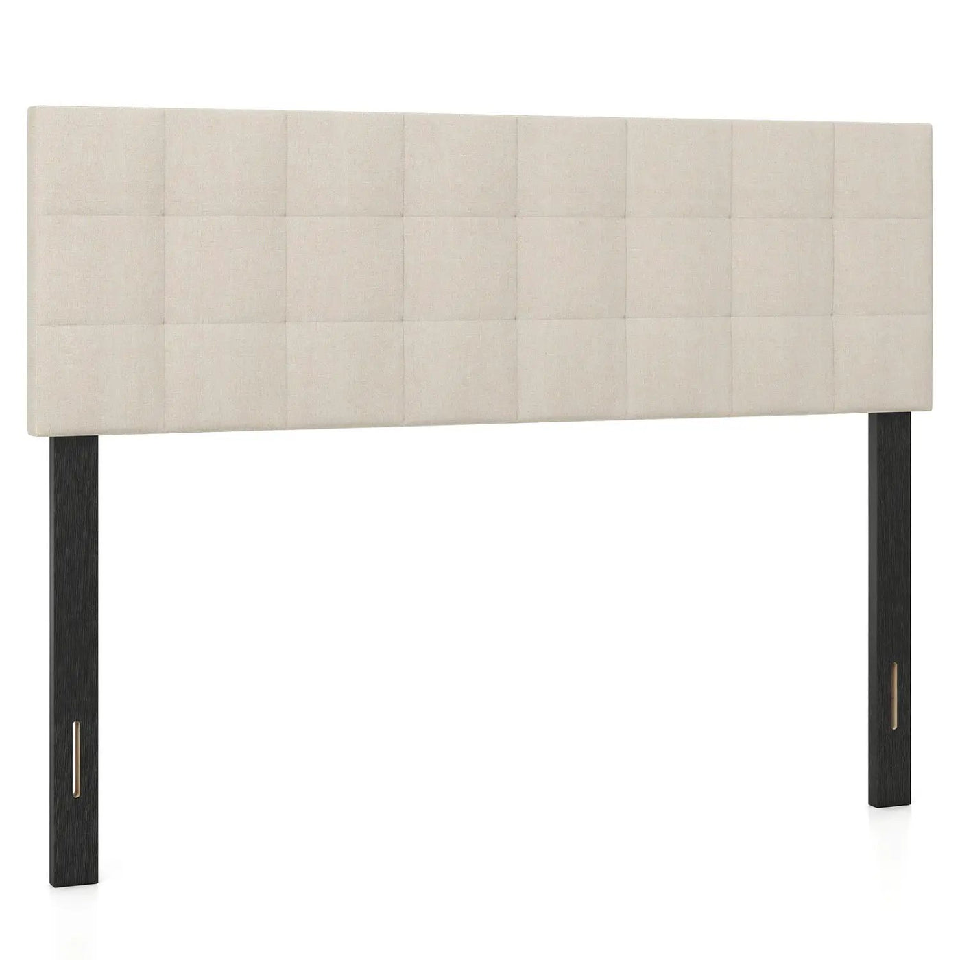 Upholstered Headboard Queen/Full Size with Adjustable Legs by DirectDeals
