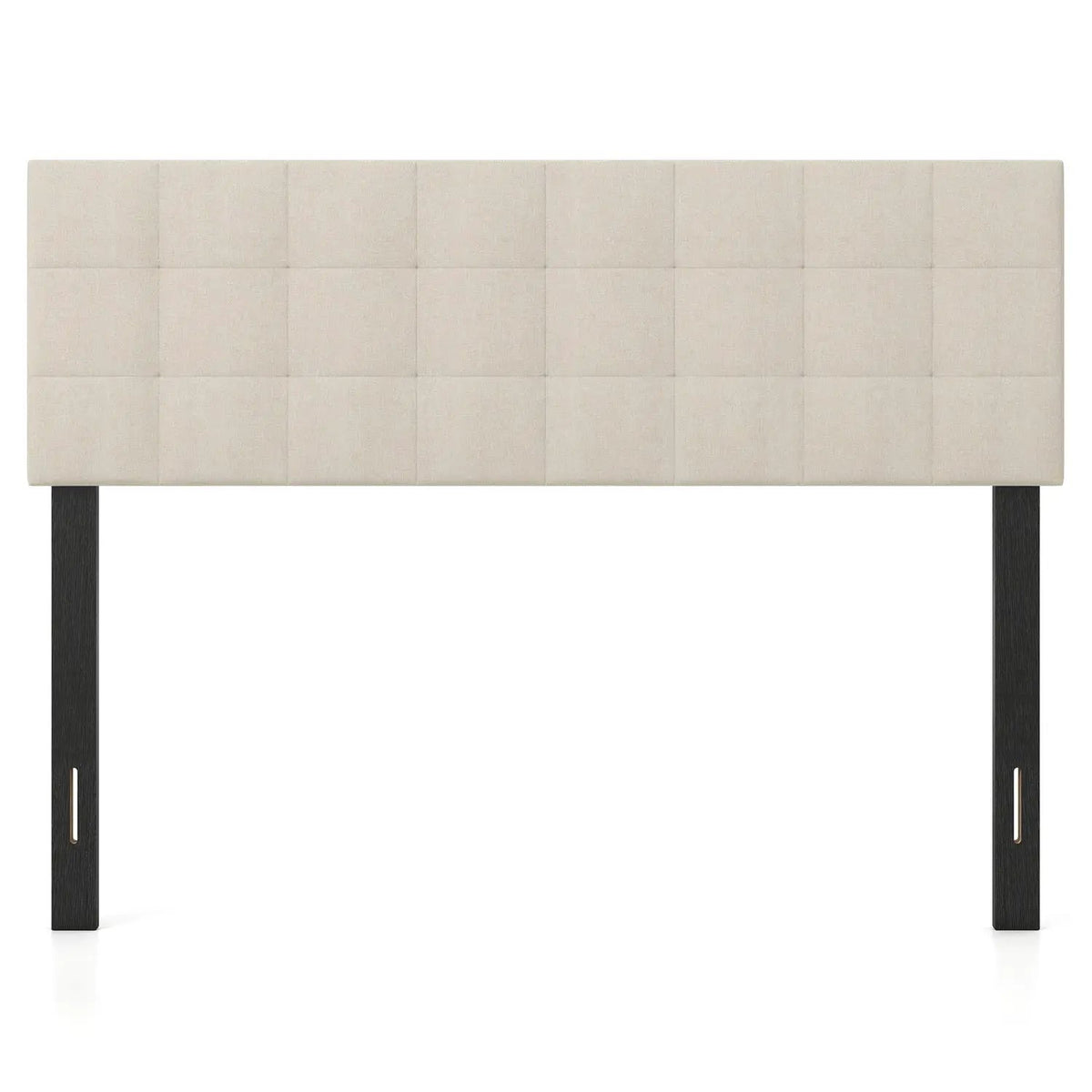 Upholstered Headboard Queen/Full Size with Adjustable Legs by DirectDeals
