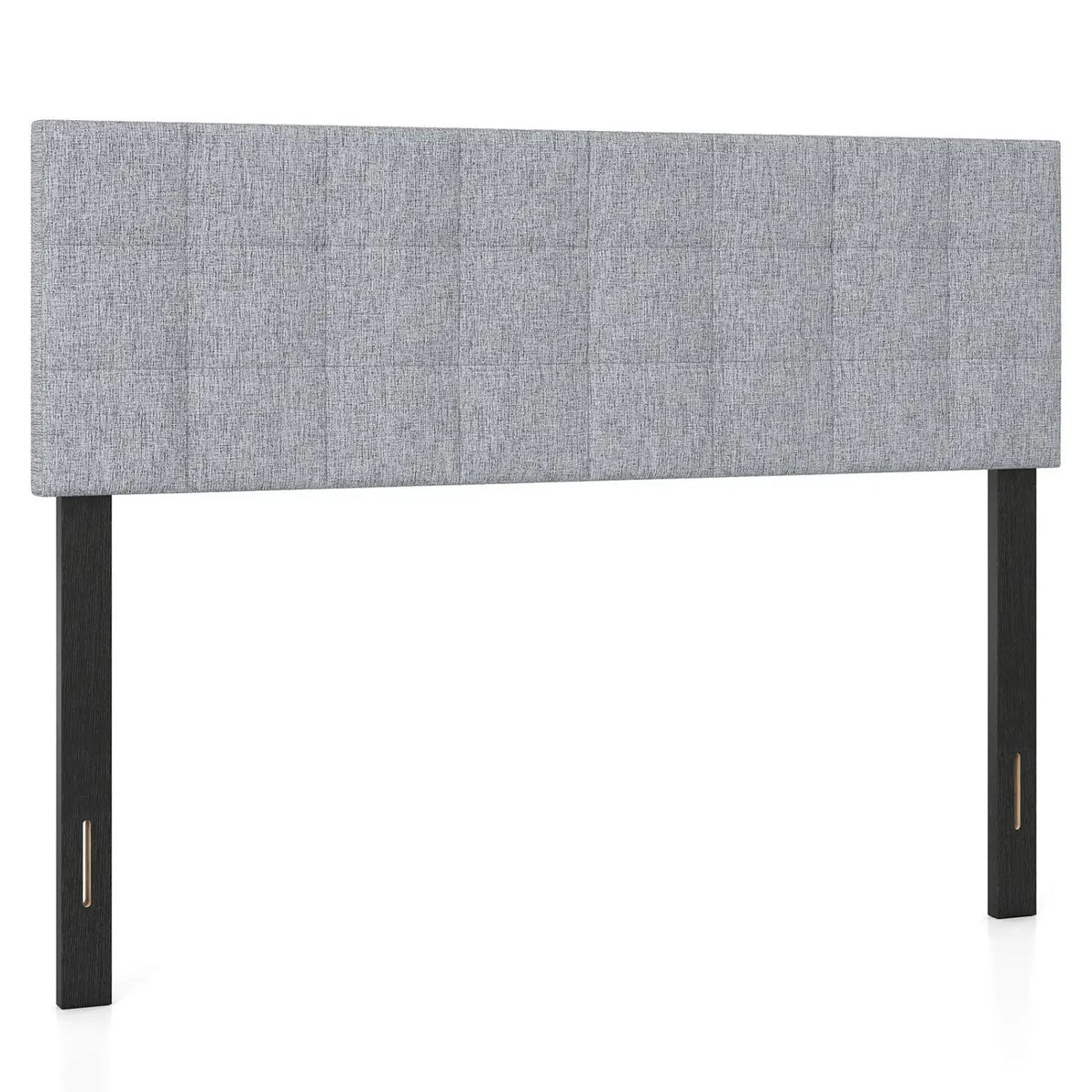 Upholstered Headboard Queen/Full Size with Adjustable Legs by DirectDeals