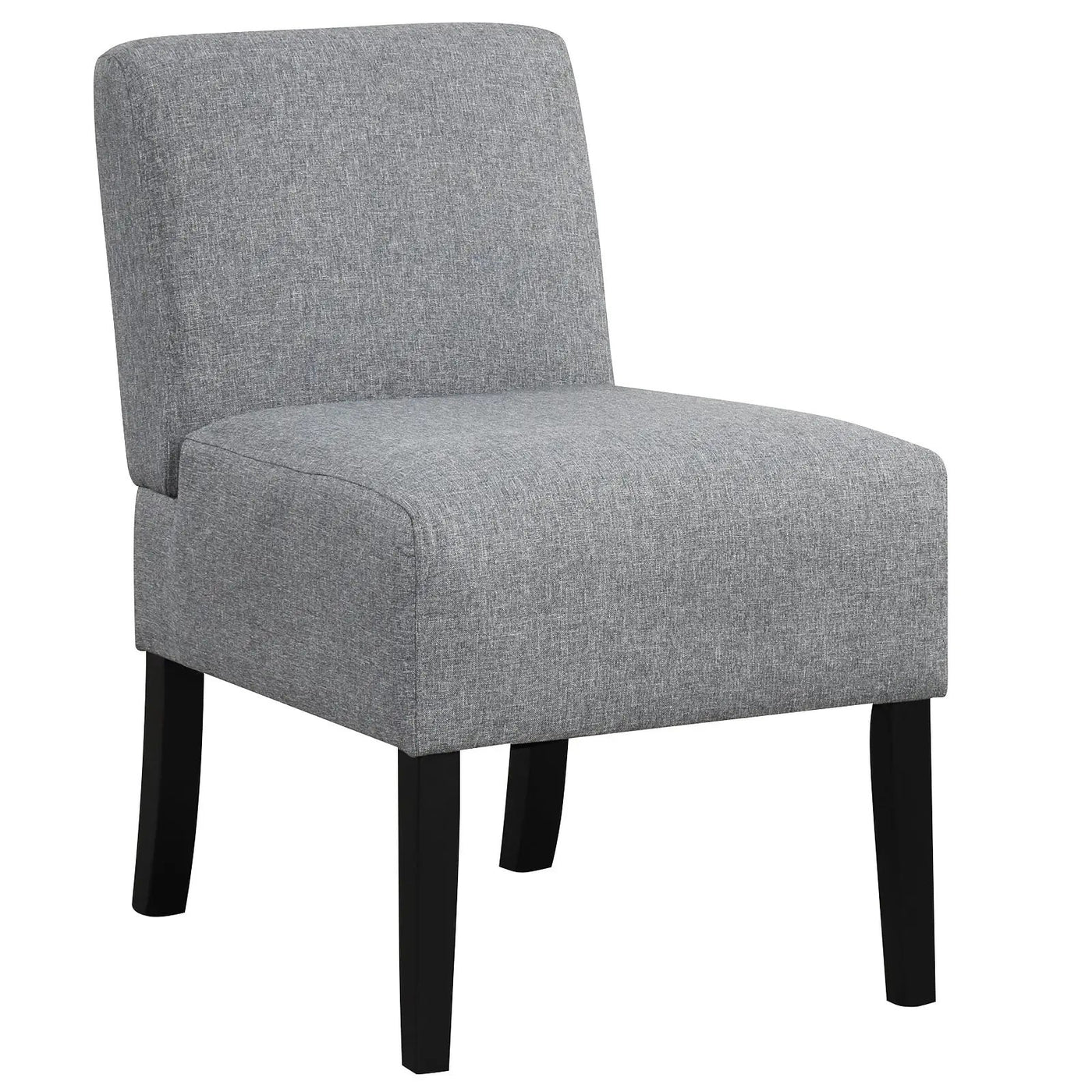 Upholstered Living Room Chair with Rubber Wood Legs by DirectDeals