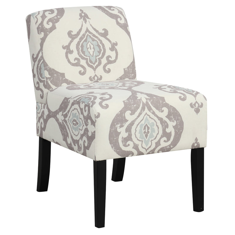 Upholstered Living Room Chair with Rubber Wood Legs by DirectDeals