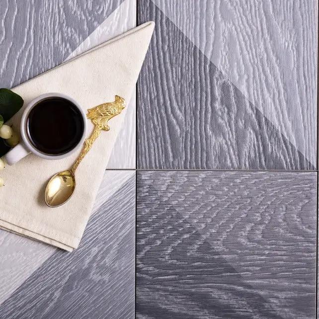 Gray 6x6 Matte Square Porcelain Tile (20 pack, 5.868 sq ft/case) by Apollo Tile