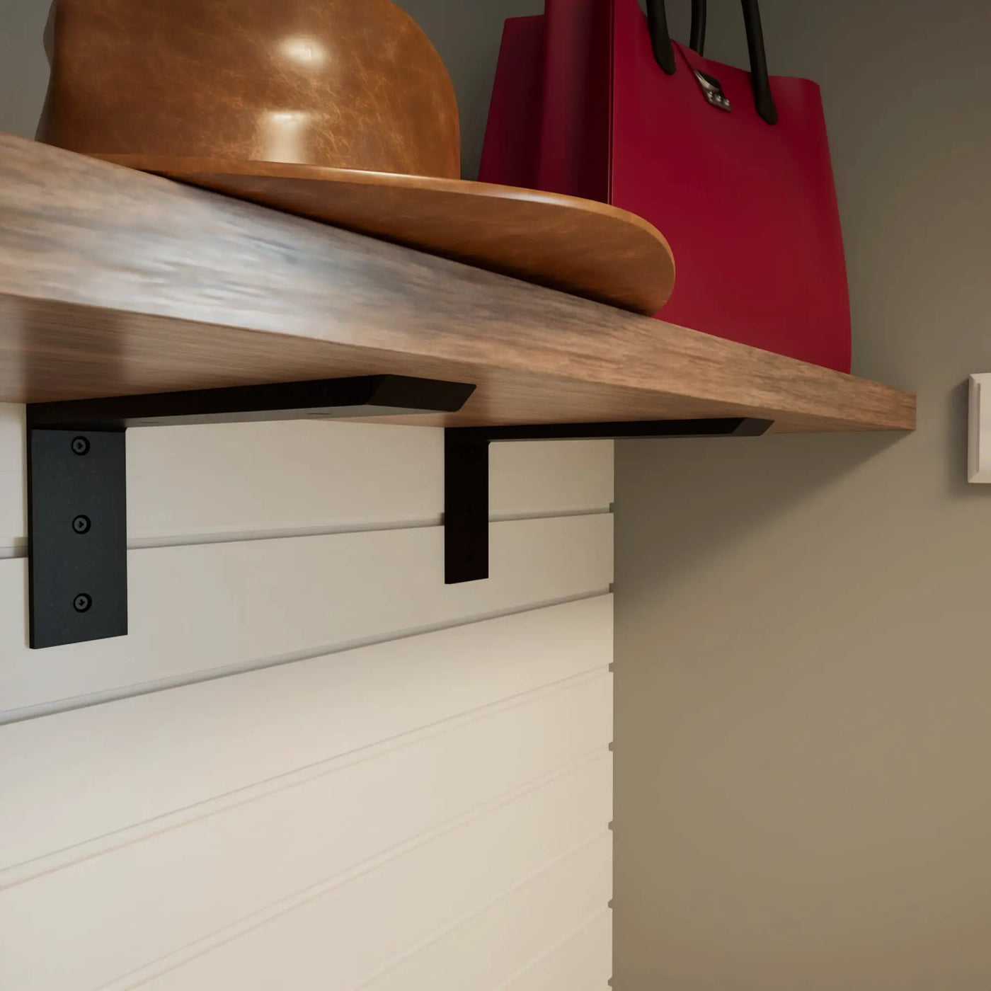 The Original™ Regular Wood Shelf Bracket by The Original Granite Bracket