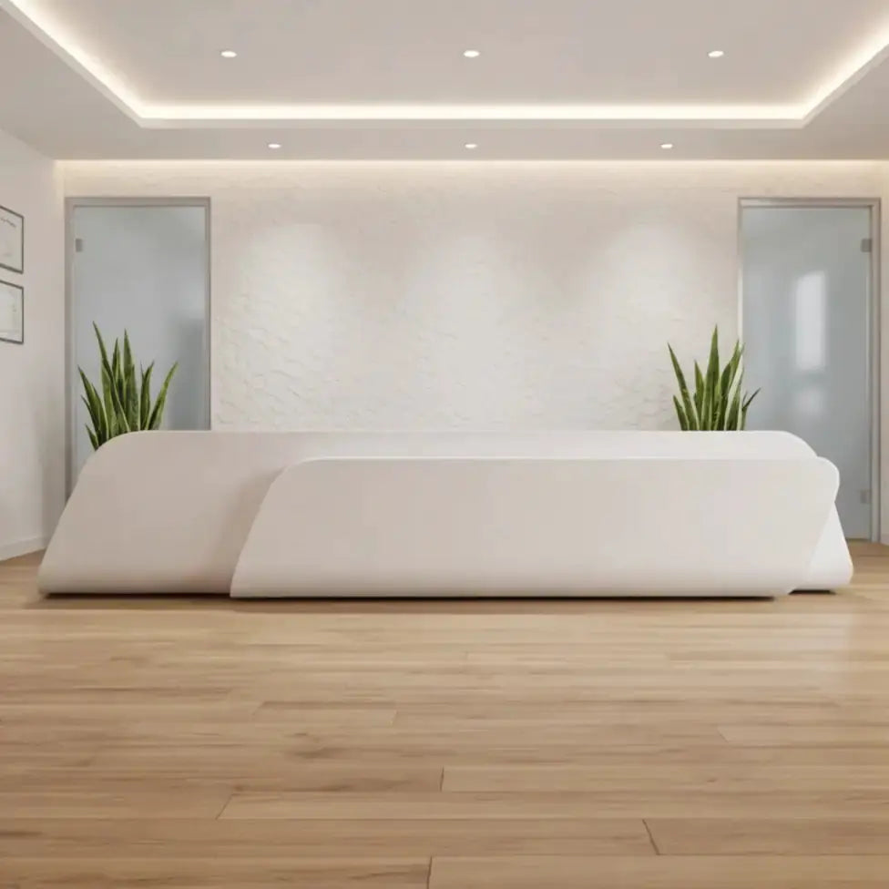 Auden · Front Reception Desk by Arc Grove