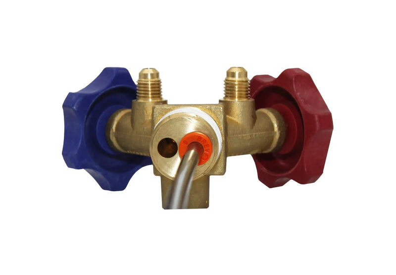 Flame King Y-Valve w/Aluminum Dip Tube & Filter for 50LB Refrigerant Tanks by Flame King Products