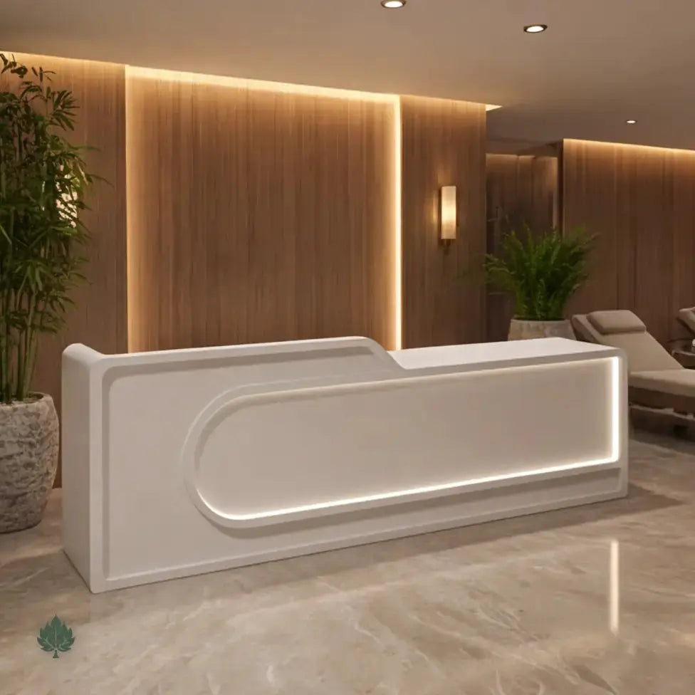 Nyssa · Front Reception Desk by Arc Grove