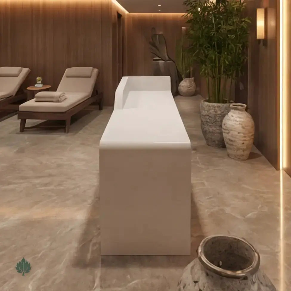 Nyssa · Front Reception Desk by Arc Grove