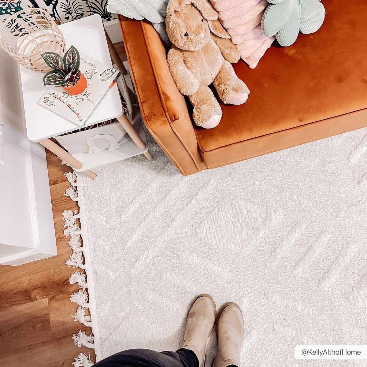 Vineyards 3D Living Room Rug - Clearance by Boutique Rugs