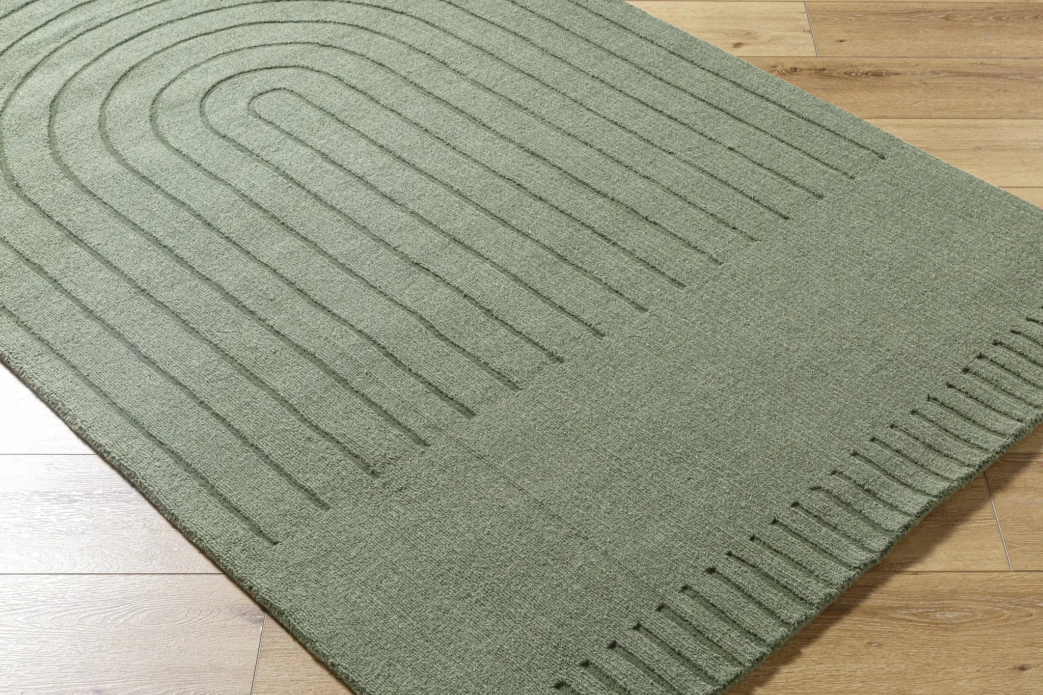 Arnona Green Area Rug by Boutique Rugs