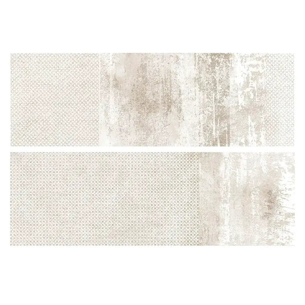 Alabaster White 10x30 Matte Ceramic Large Format Tile (2 pack, 4 sq ft/case)