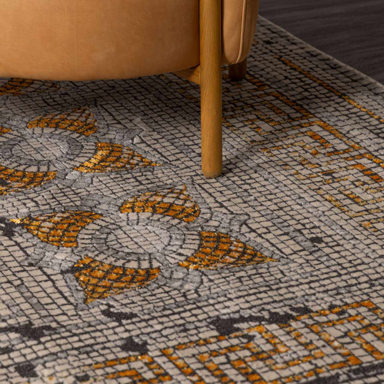 Terlingua Mustard Area Rug by Boutique Rugs
