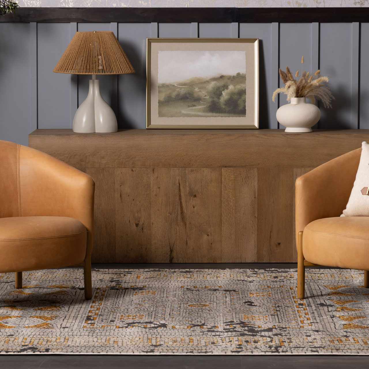 Terlingua Mustard Area Rug by Boutique Rugs