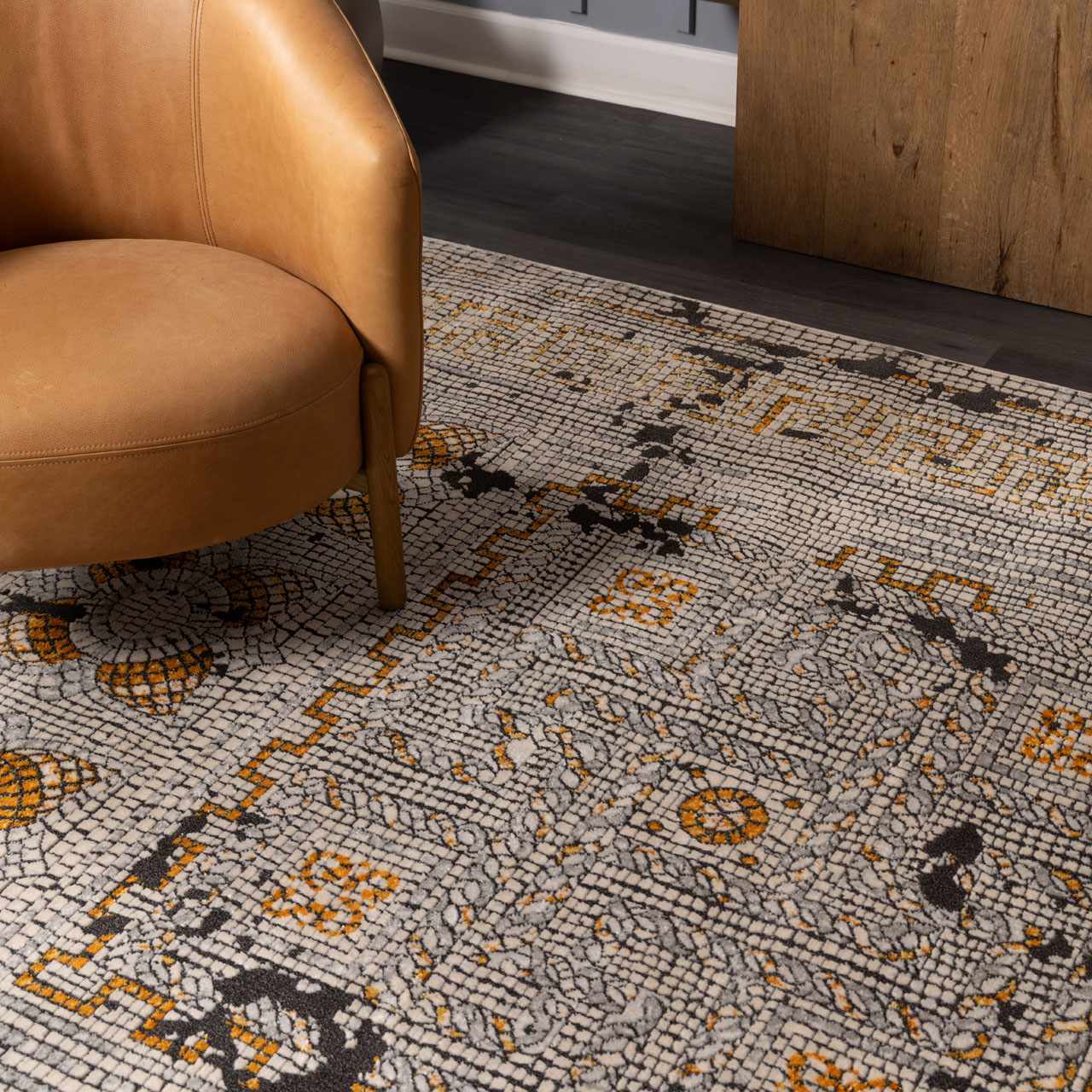 Terlingua Mustard Area Rug by Boutique Rugs