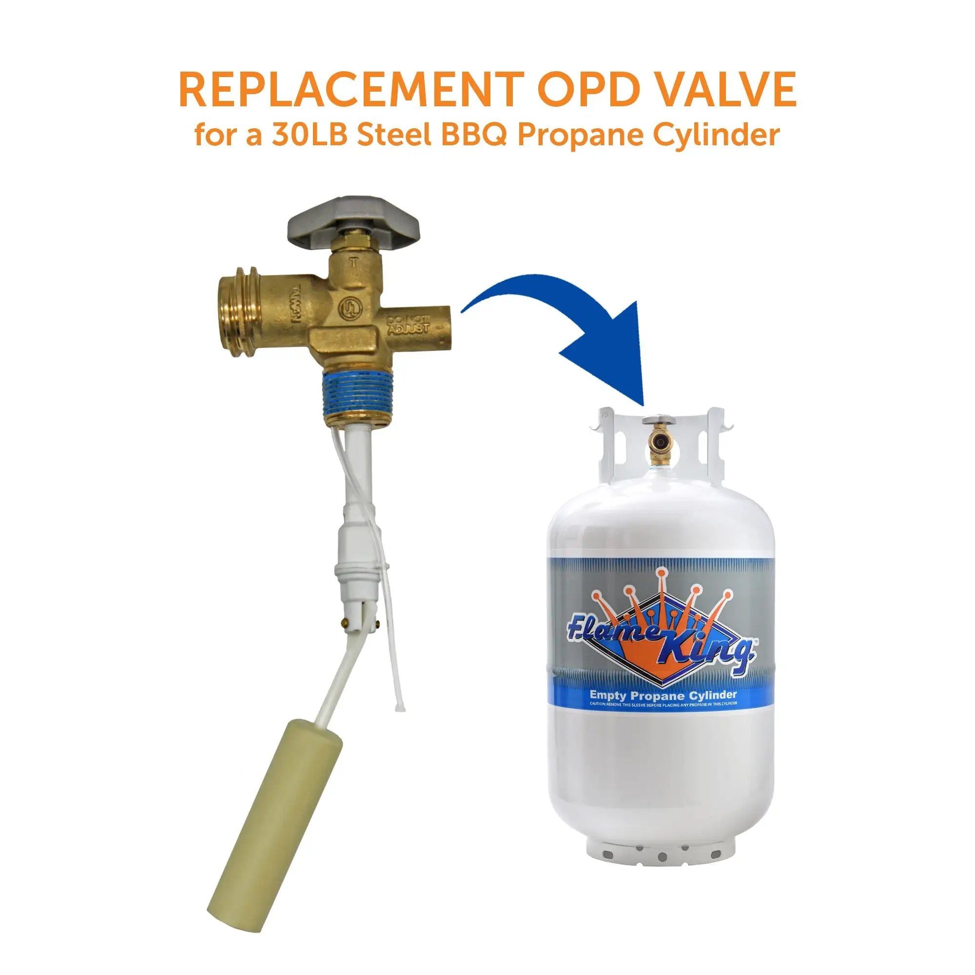 Flame King 30lb OPD Valve by Flame King Products