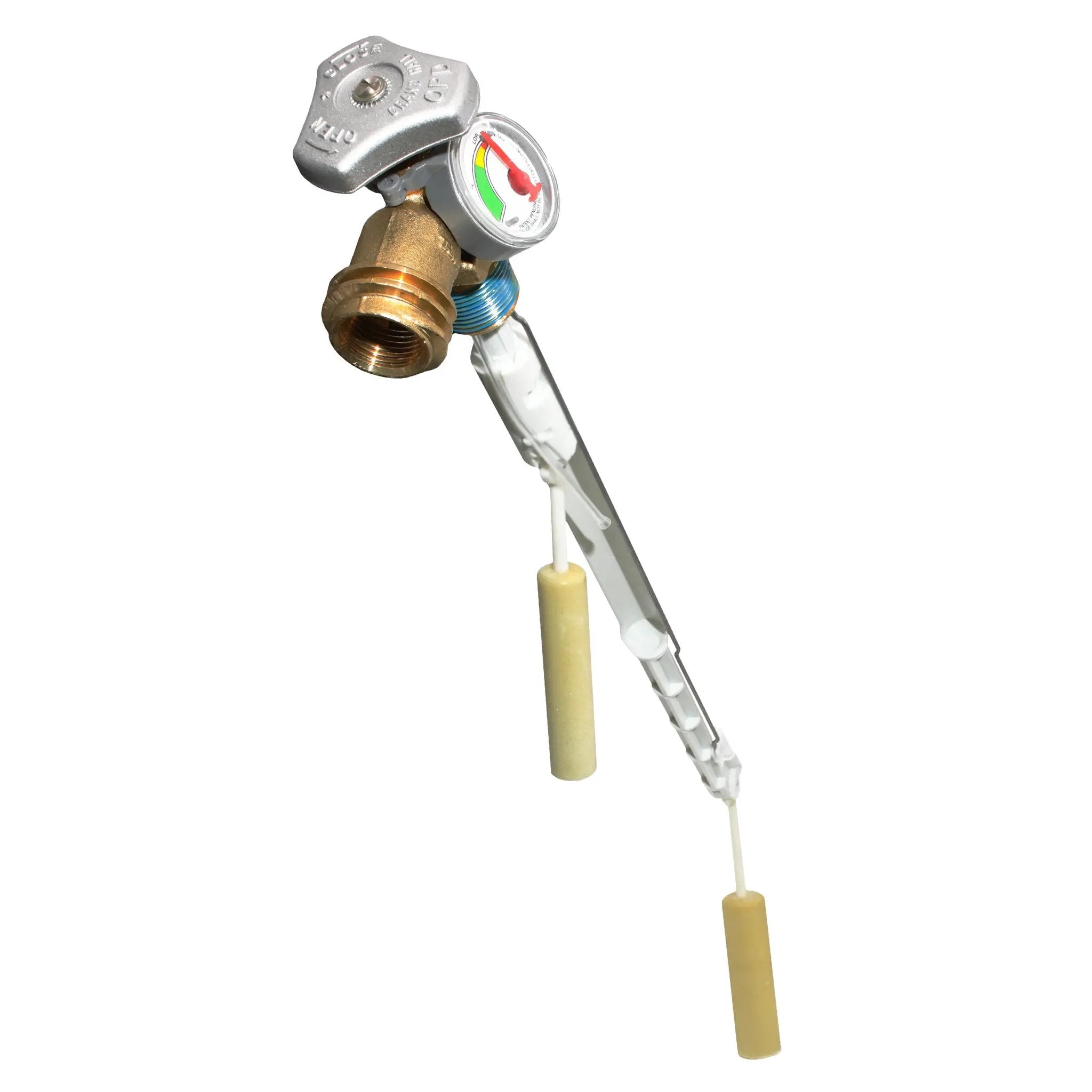 Flame King 30lb OPD Service Valve with Float Gauge by Flame King Products