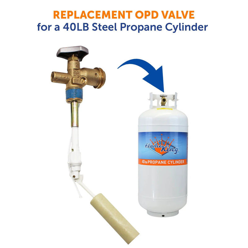 Flame King 40lb OPD Valve by Flame King Products