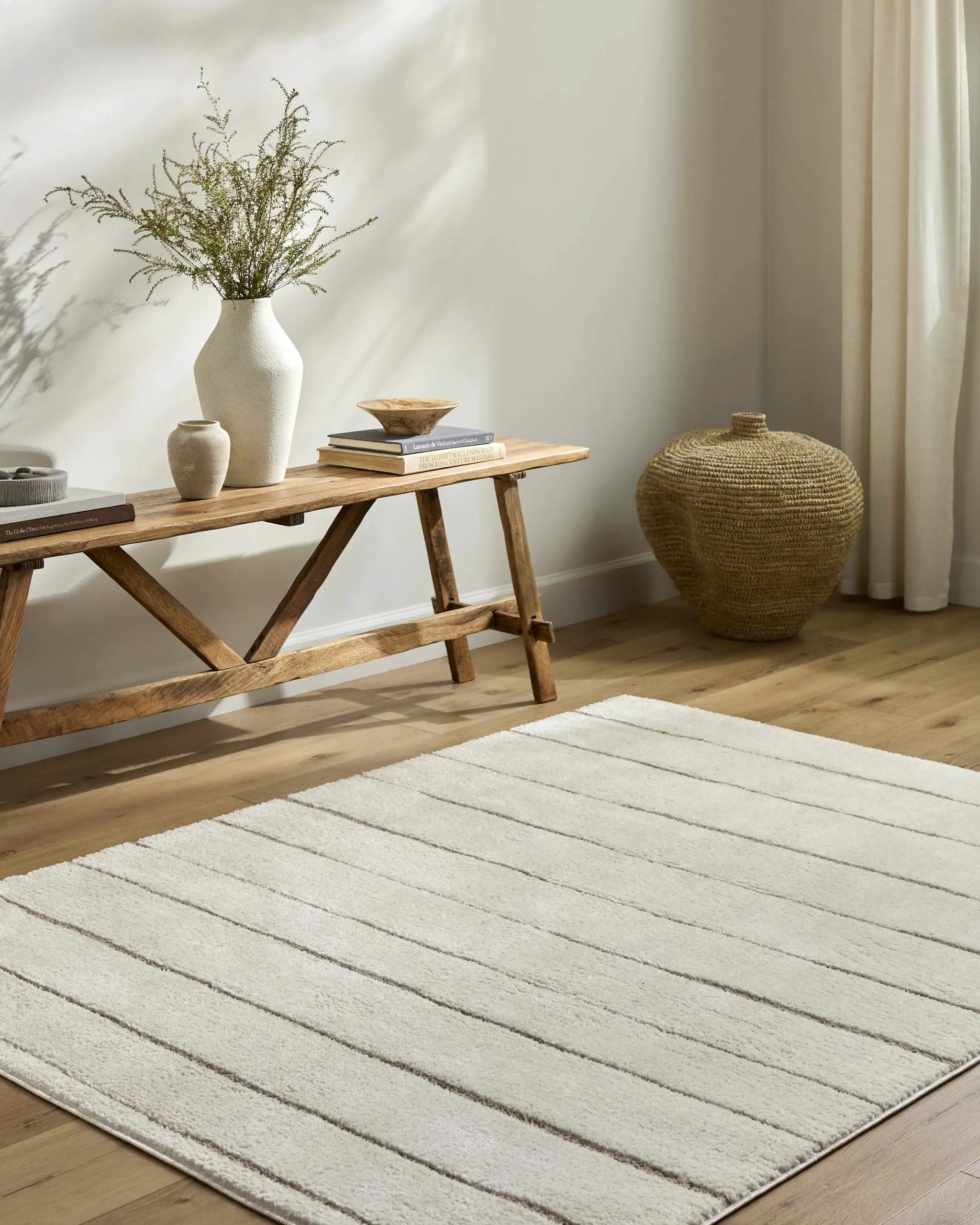 Cascade Cream Area Rug by Boutique Rugs
