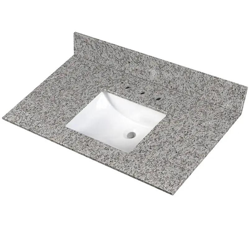Argento Grigio Polished Granite Tiles 49x22 close up