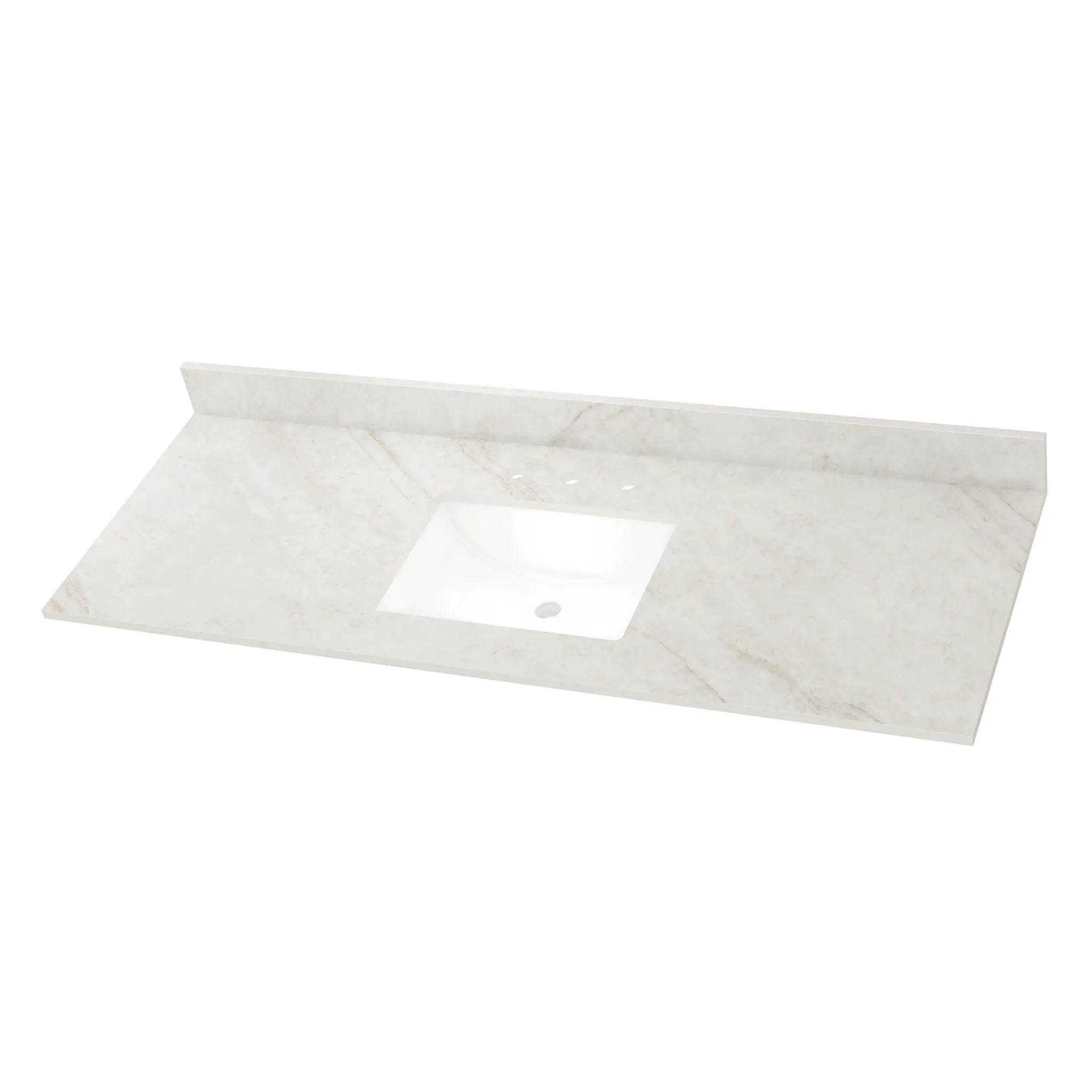 Ivoritaj™ Polished Quartz Tiles 61x22 close up
