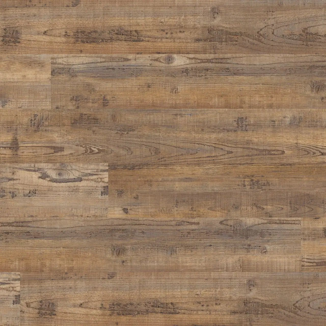Glenridge Aged Hickory Matte Wood Look Lvt Planks 6x48 close up