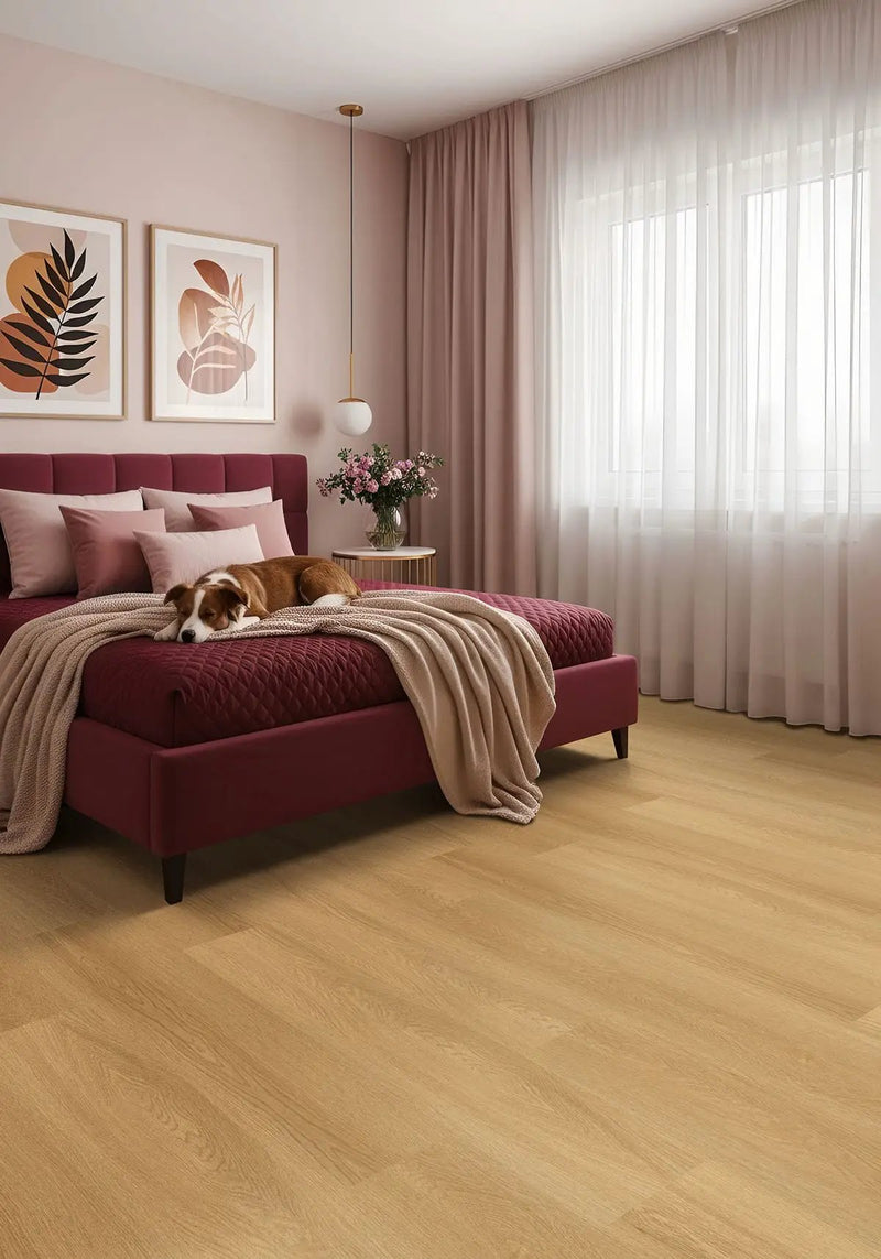 Nove Bayside Buff Matte Wood Look Lvt Planks 9x48 by MSI Surfaces