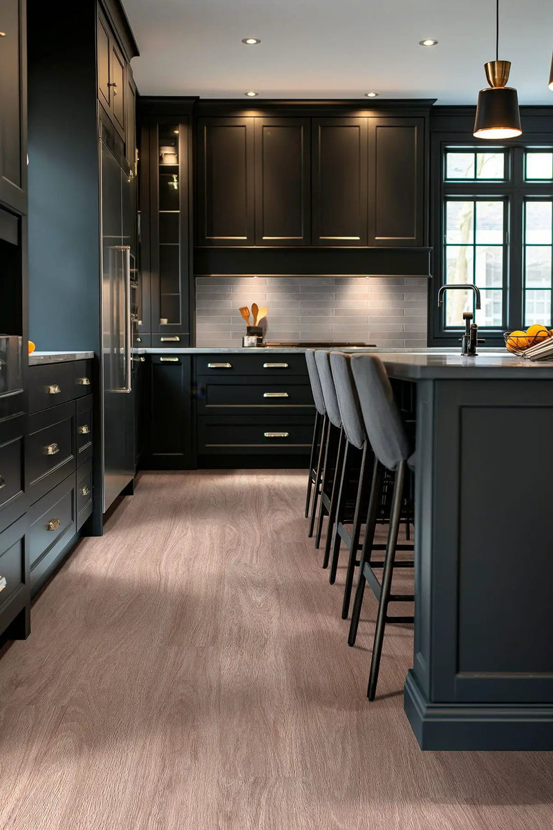 Kallum Bleached Elm Matte Wood Look Lvt Planks 9x48 by MSI Surfaces