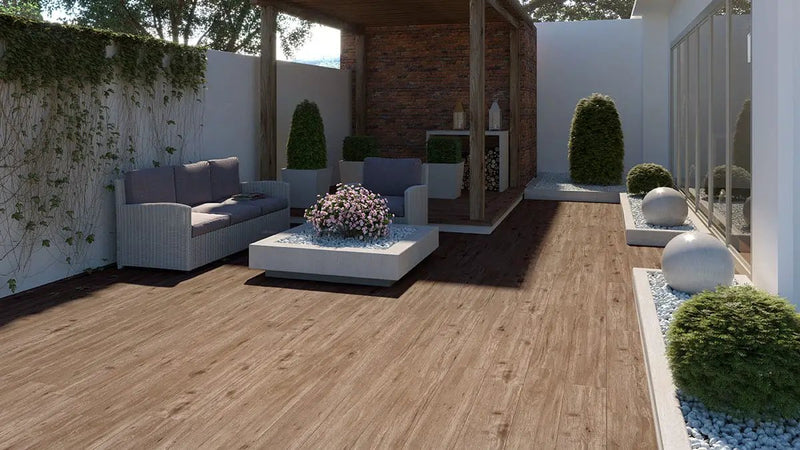 Kallum Fauna Matte Lvt Planks 9x48 in a finished room