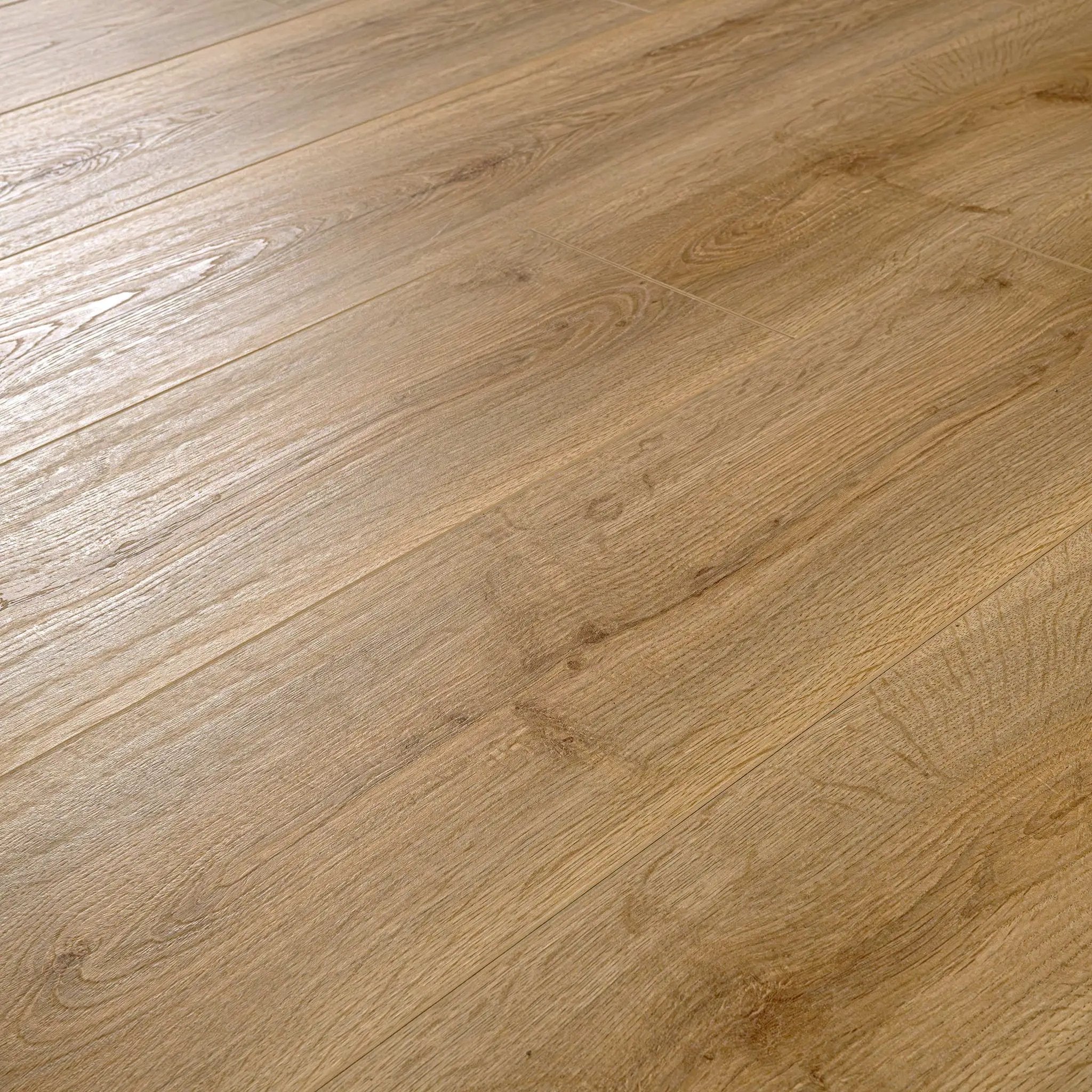 Smithcliffs Cloudland Matte Wood Look Rigid Core Planks 7x50 angled view