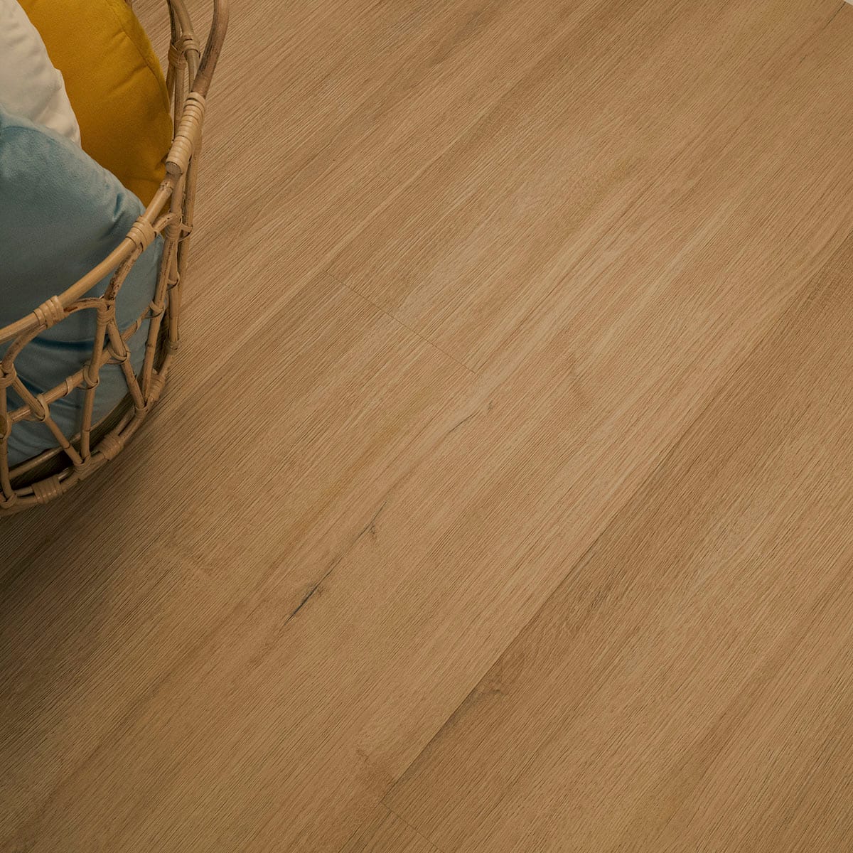 Cyrus 2.0 Amber Forrester Semi Gloss End Cap Wood Look Lvt Moldings 1.5x0.25 in a finished room