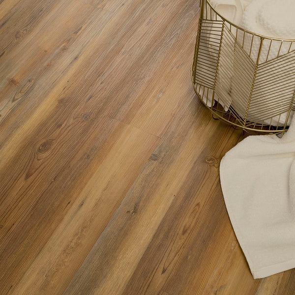 Prescott Barnstorm Matte Wood Look Lvt Planks 7x48 in a finished room