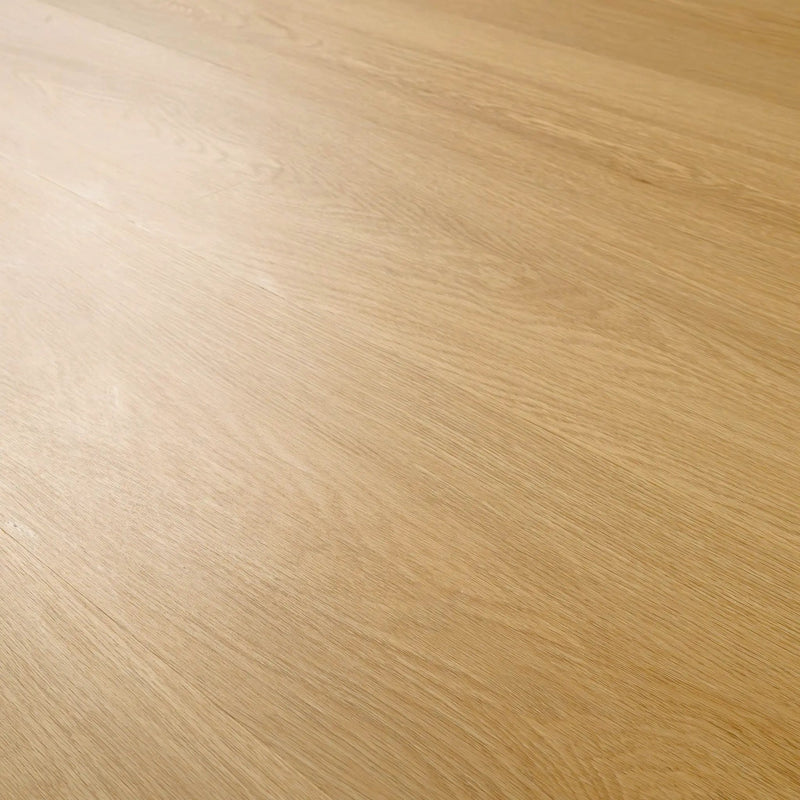 Laurel Bayside Buff Semi Gloss Quarter Round Wood Look Lvt Moldings 0.64x0.75 angled view